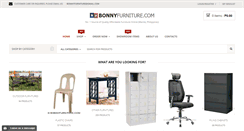 Desktop Screenshot of bonnyfurniture.com