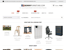Tablet Screenshot of bonnyfurniture.com